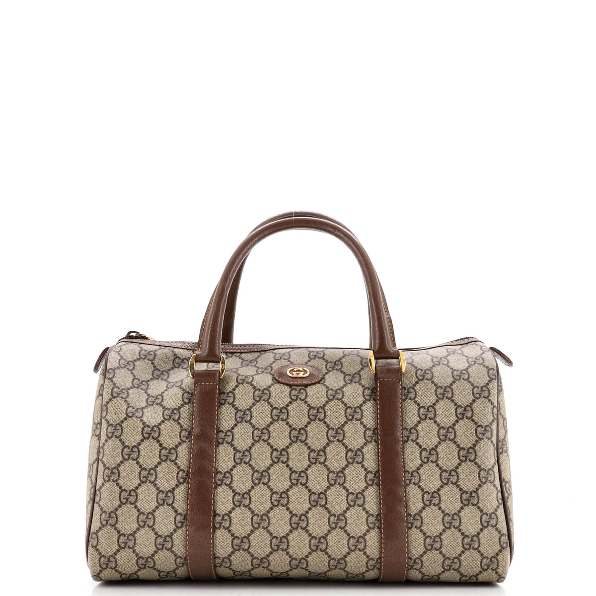 Joy Boston Bag GG Coated Canvas Medium