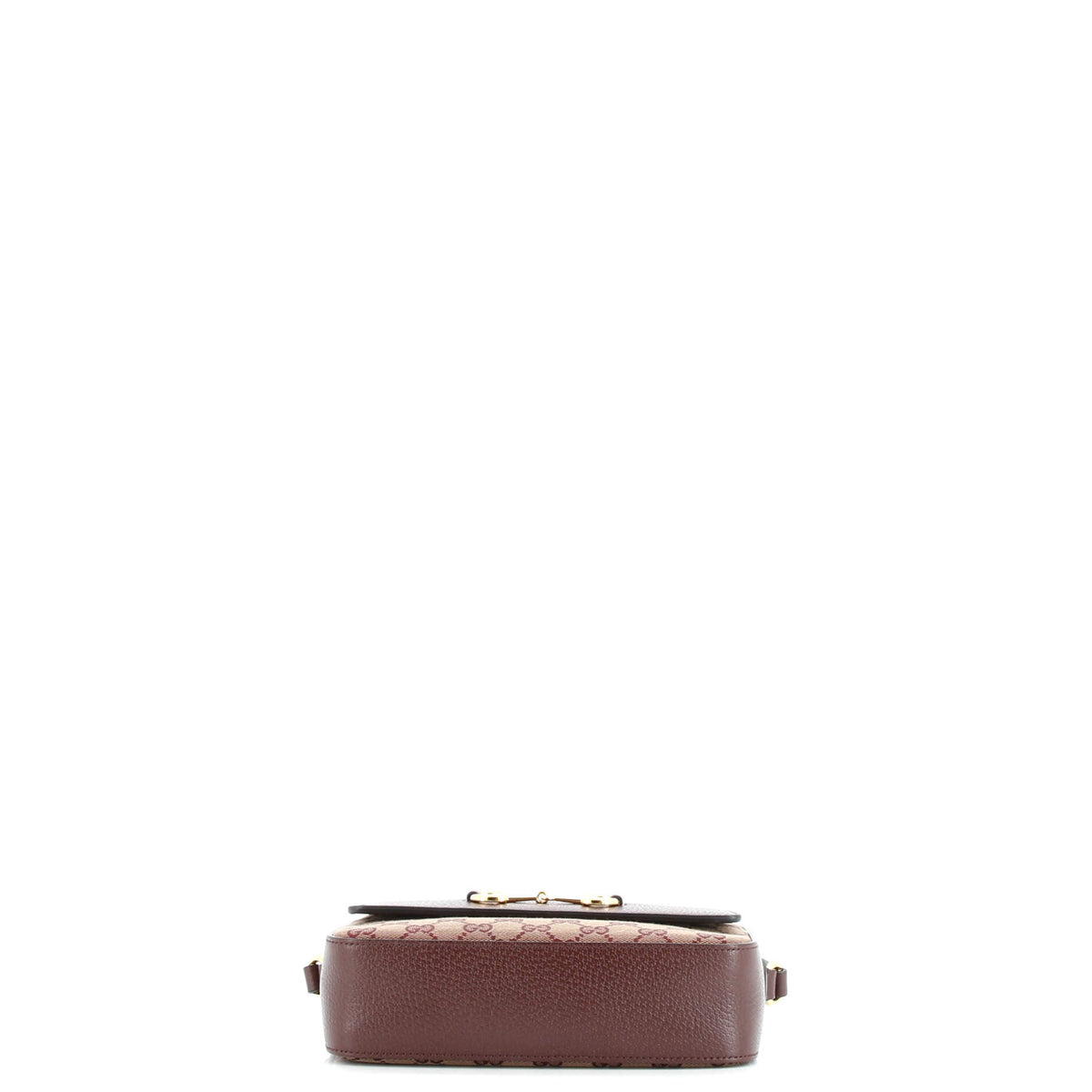Horsebit 1955 Flap Pocket Camera Bag GG Canvas and Leather Small