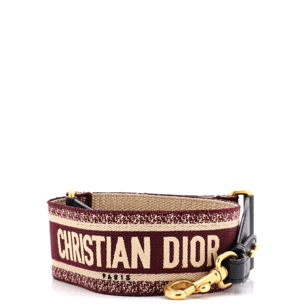 Logo Shoulder Strap Embroidered Canvas