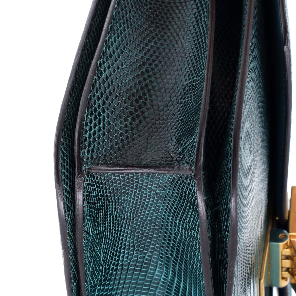 Classic Box Bag Lizard Medium