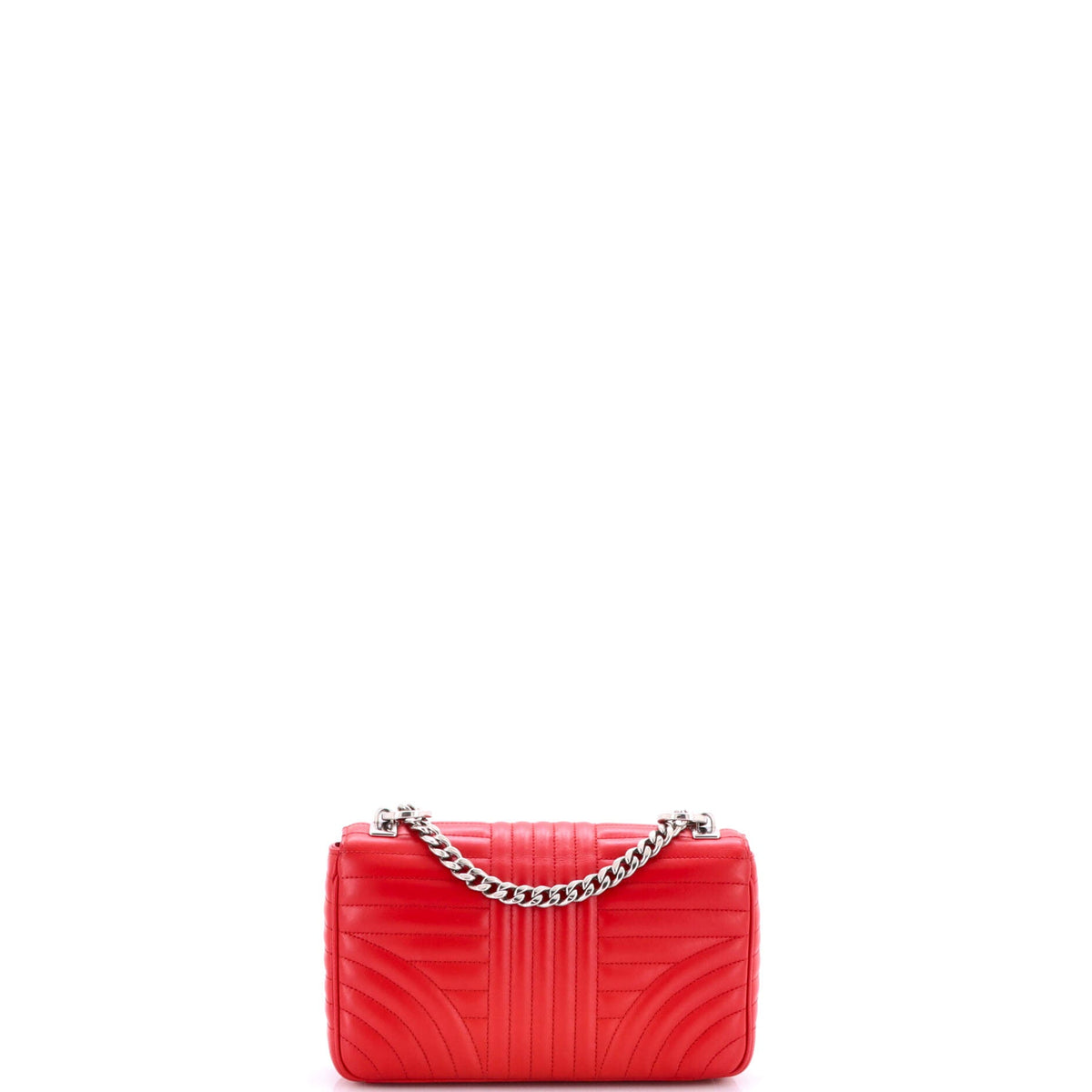Chain Flap Shoulder Bag Diagramme Quilted Leather Medium