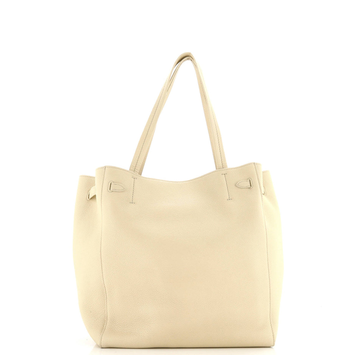 Phantom Tie Cabas Tote Leather Small