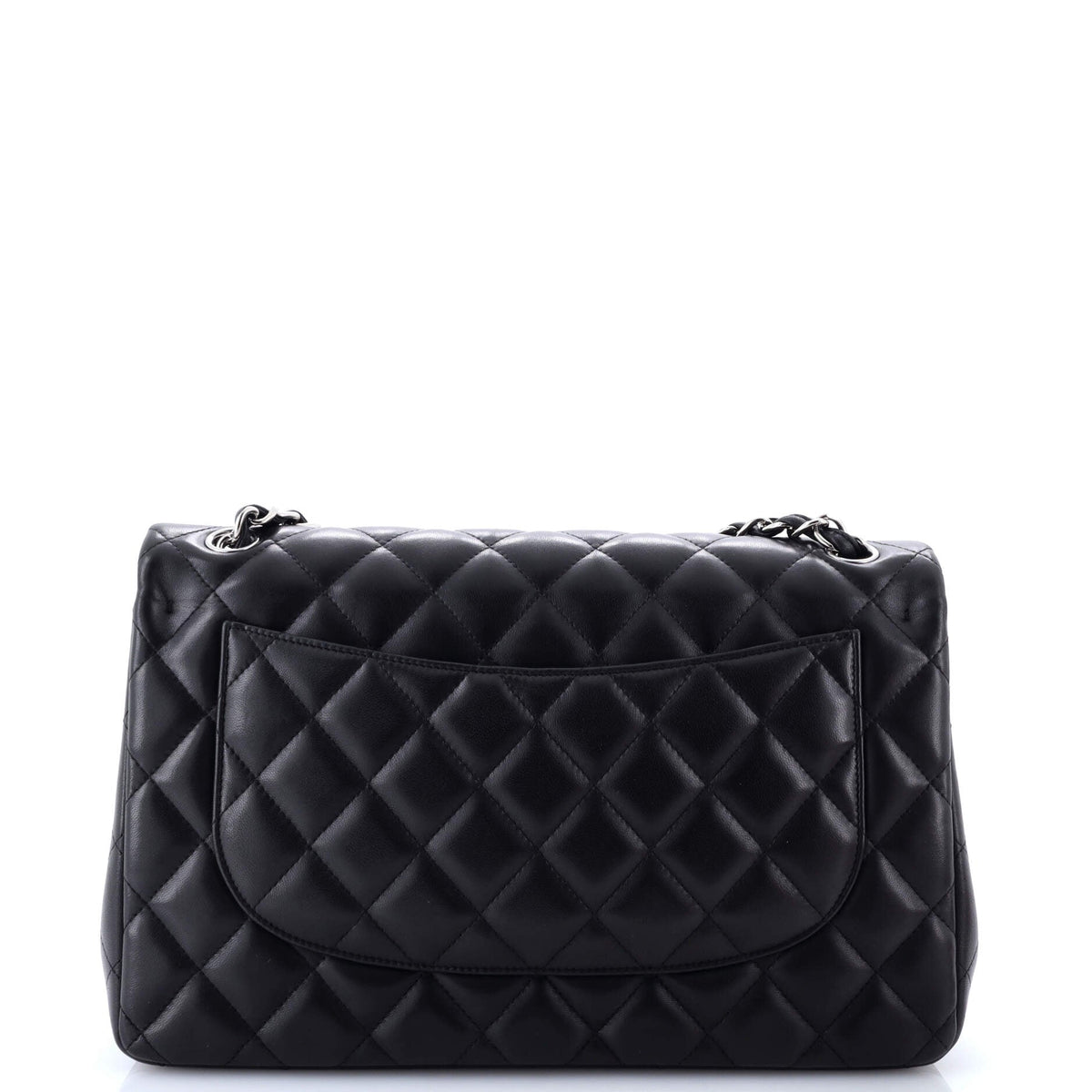 Classic Double Flap Bag Quilted Lambskin Jumbo