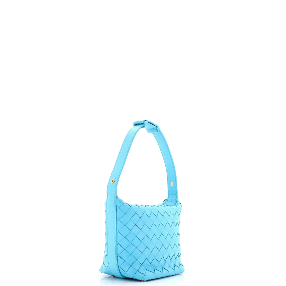 Wallace Shoulder Bag Intrecciato Nappa Candy