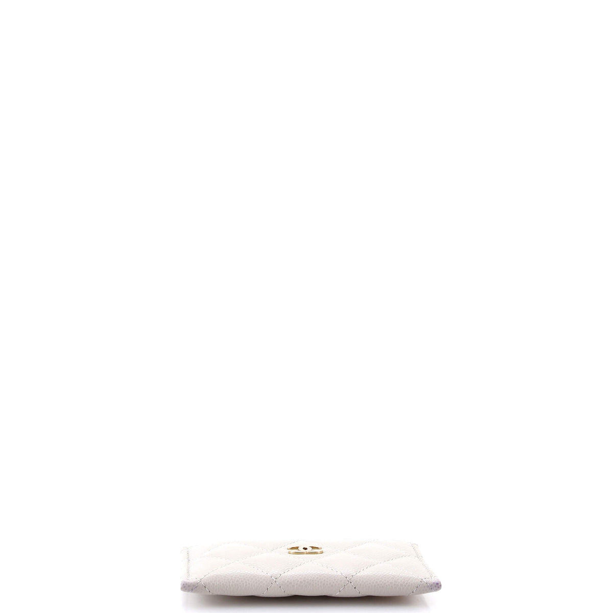 Classic Card Holder Quilted Caviar