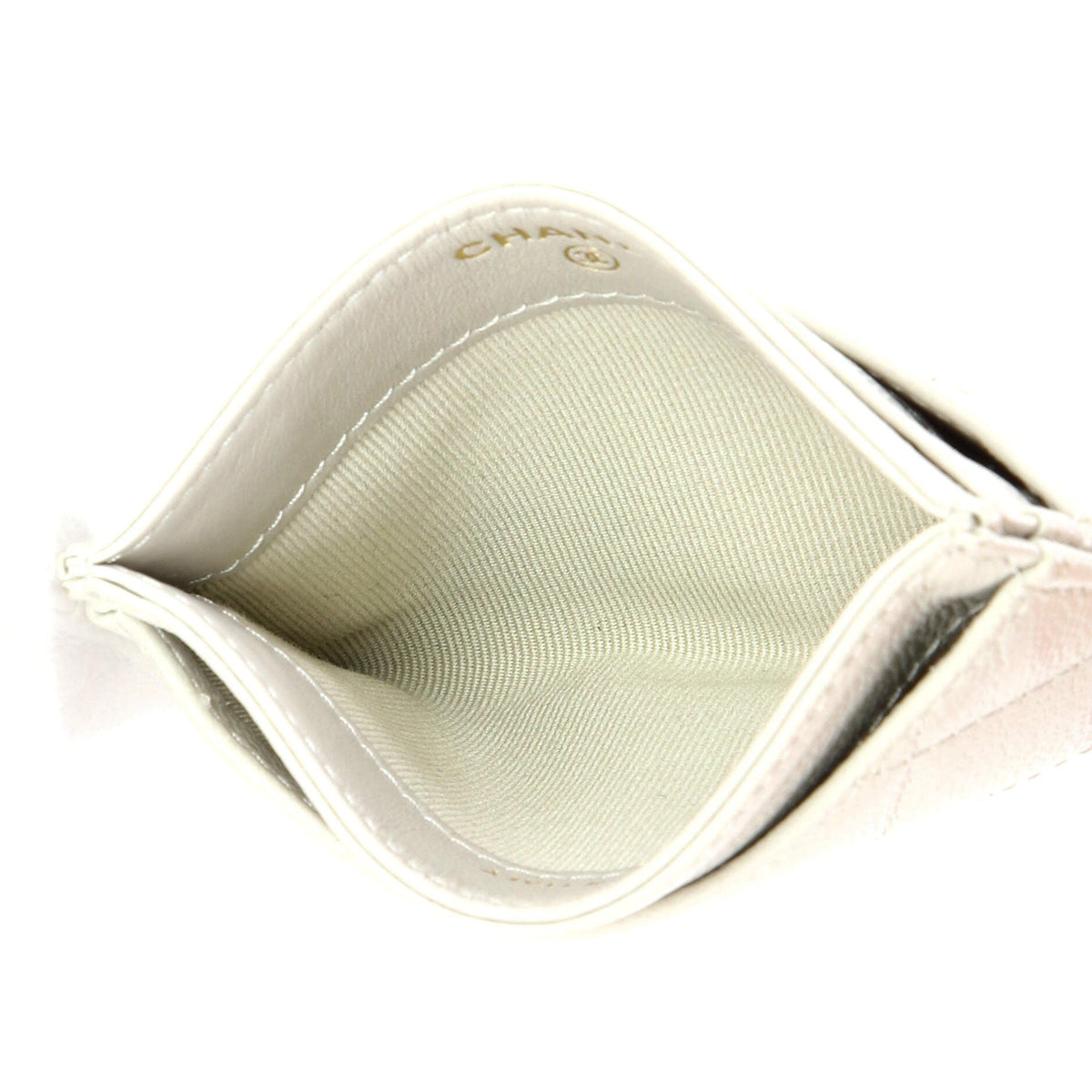Classic Card Holder Quilted Caviar