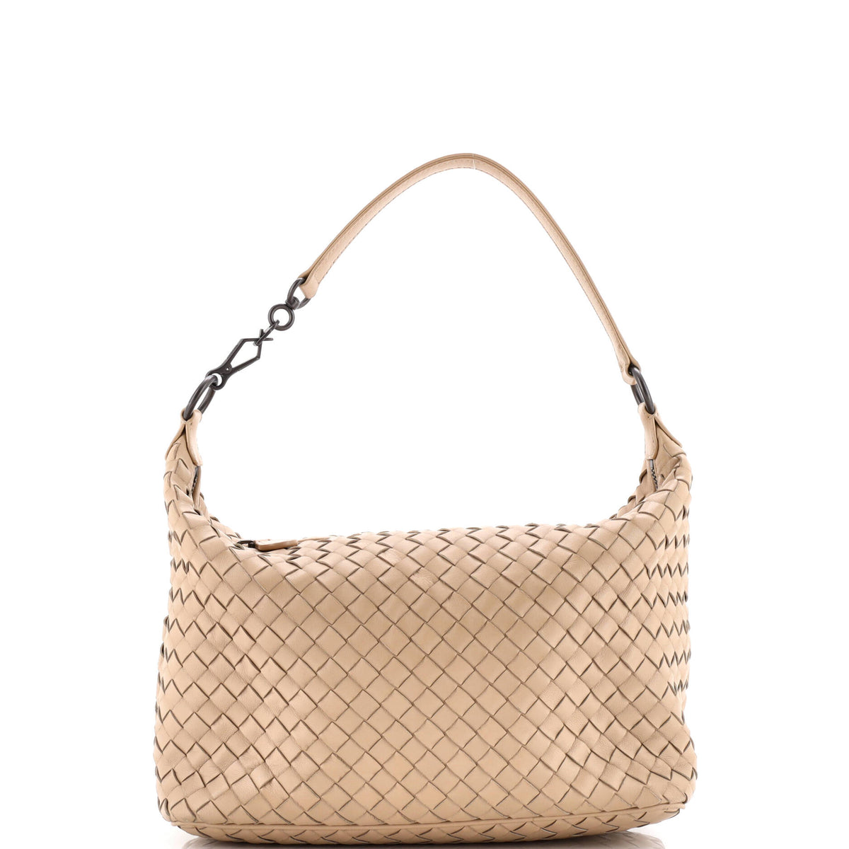 Zip Hobo Intrecciato Nappa Small