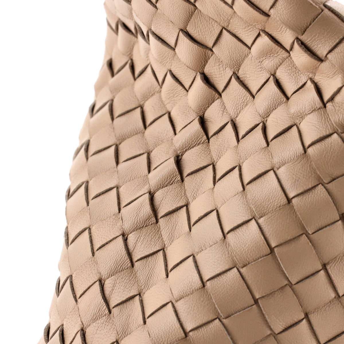 Zip Hobo Intrecciato Nappa Small