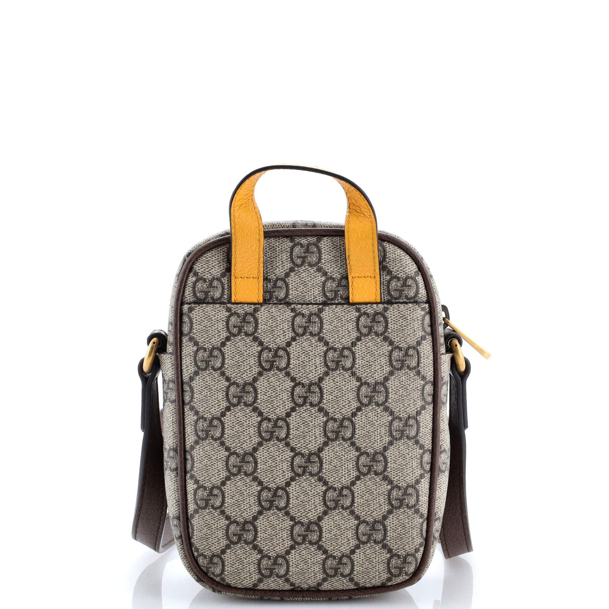 Neo Vintage Top Handle Crossbody Bag GG Coated Canvas Mini