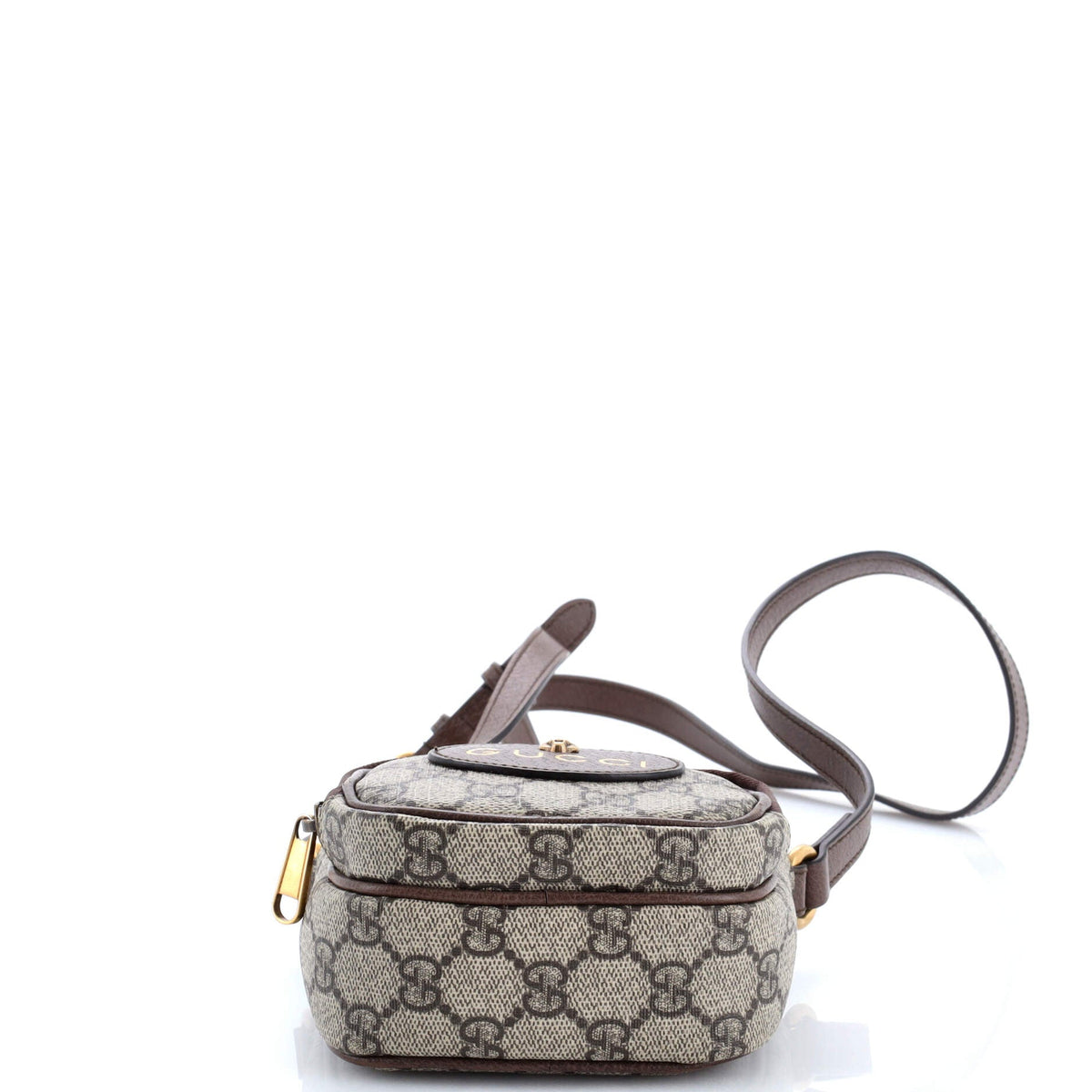 Neo Vintage Top Handle Crossbody Bag GG Coated Canvas Mini