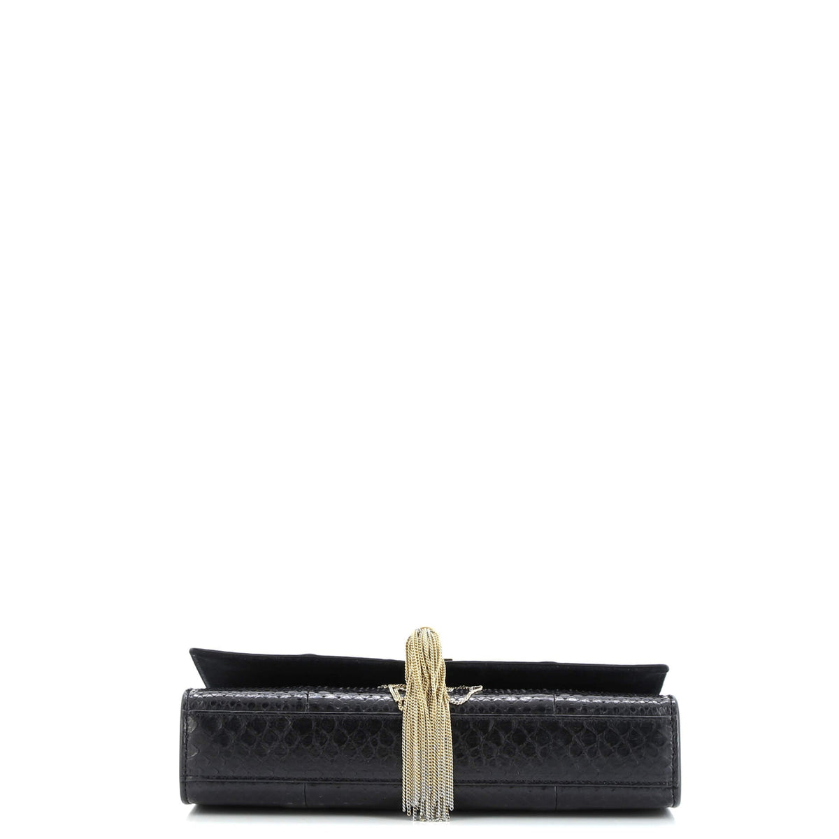 Classic Monogram Tassel Crossbody Bag Python Medium