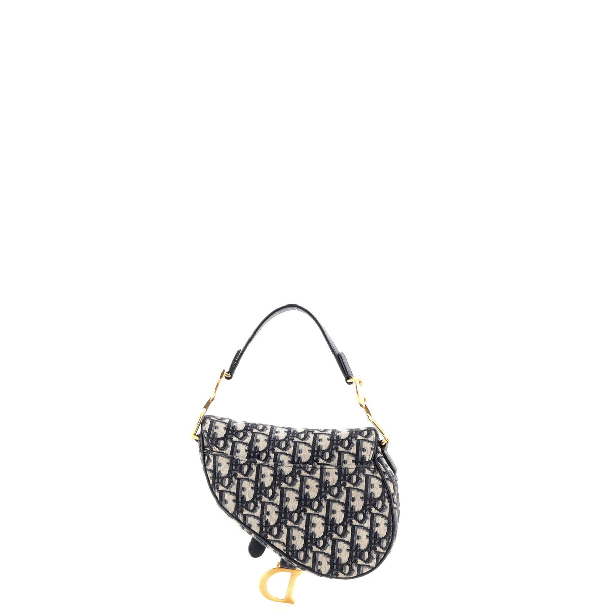 Saddle Handbag Oblique Canvas Mini
