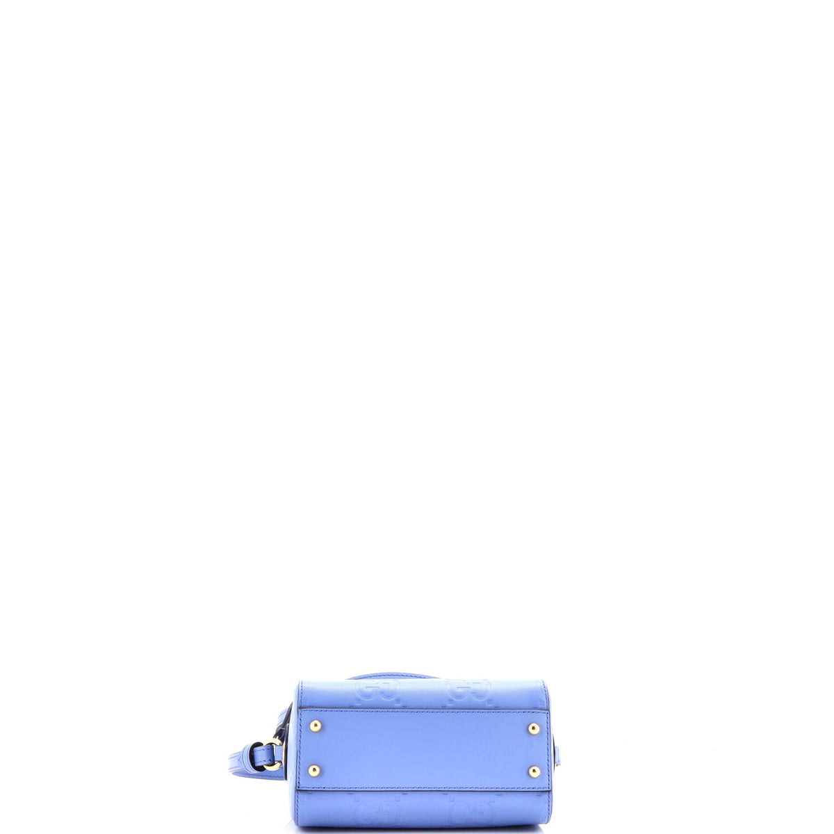 Convertible Top Handle Bag Jumbo GG Embossed Leather Mini