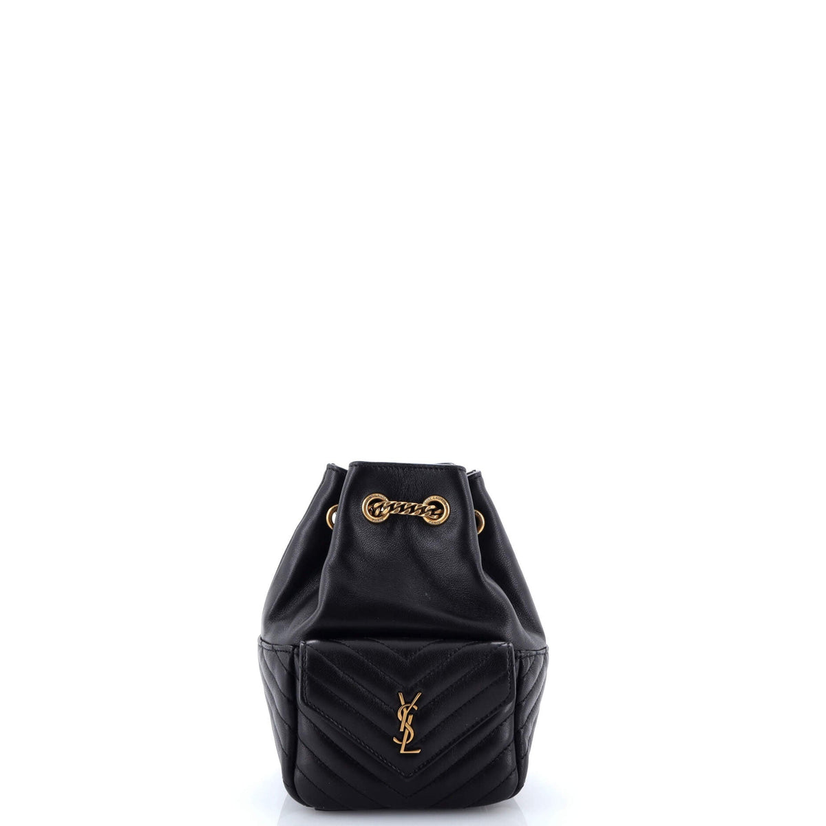 Joe Bucket Bag Matelasse Chevron Leather Mini