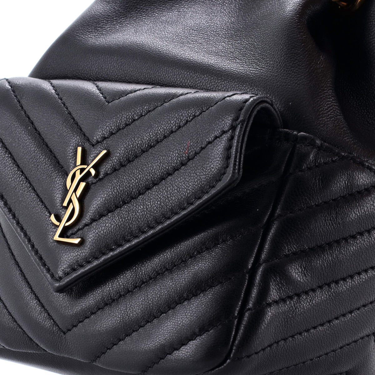 Joe Bucket Bag Matelasse Chevron Leather Mini