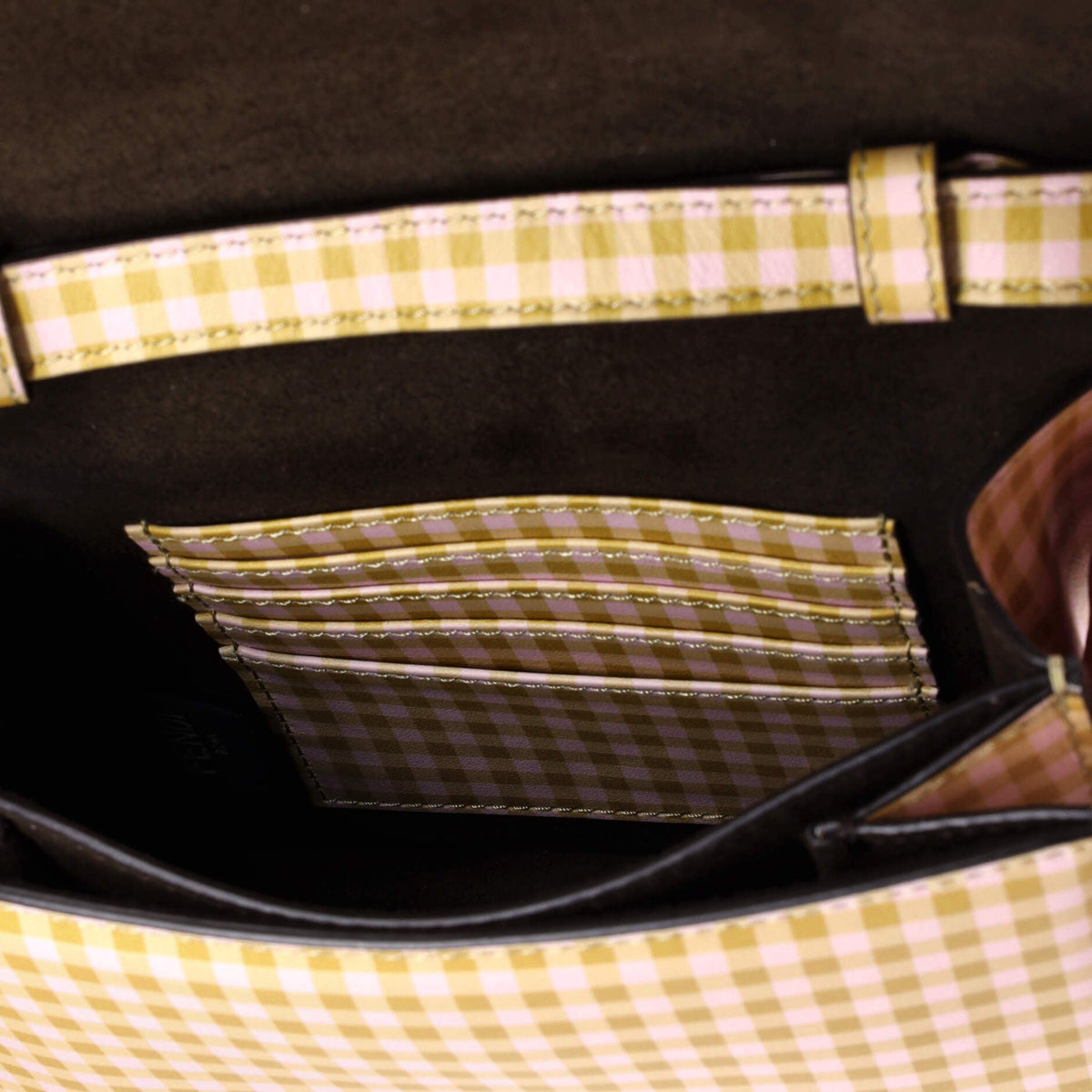 Fab Shoulder Bag Printed Leather with Crystal Detail