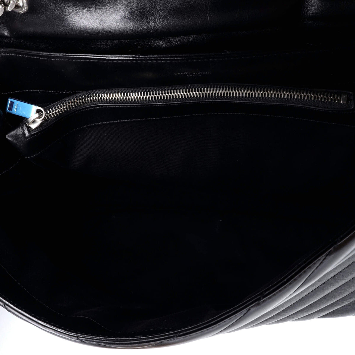 Loulou Shoulder Bag Matelasse Chevron Leather Large