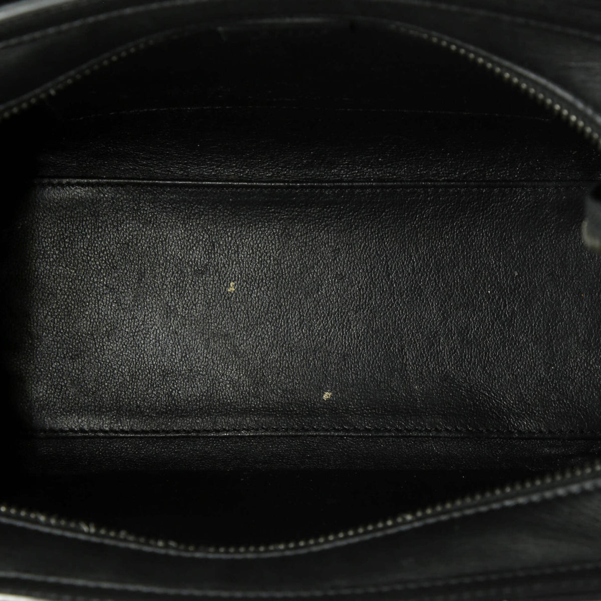 Tricolor Luggage Bag Leather Nano