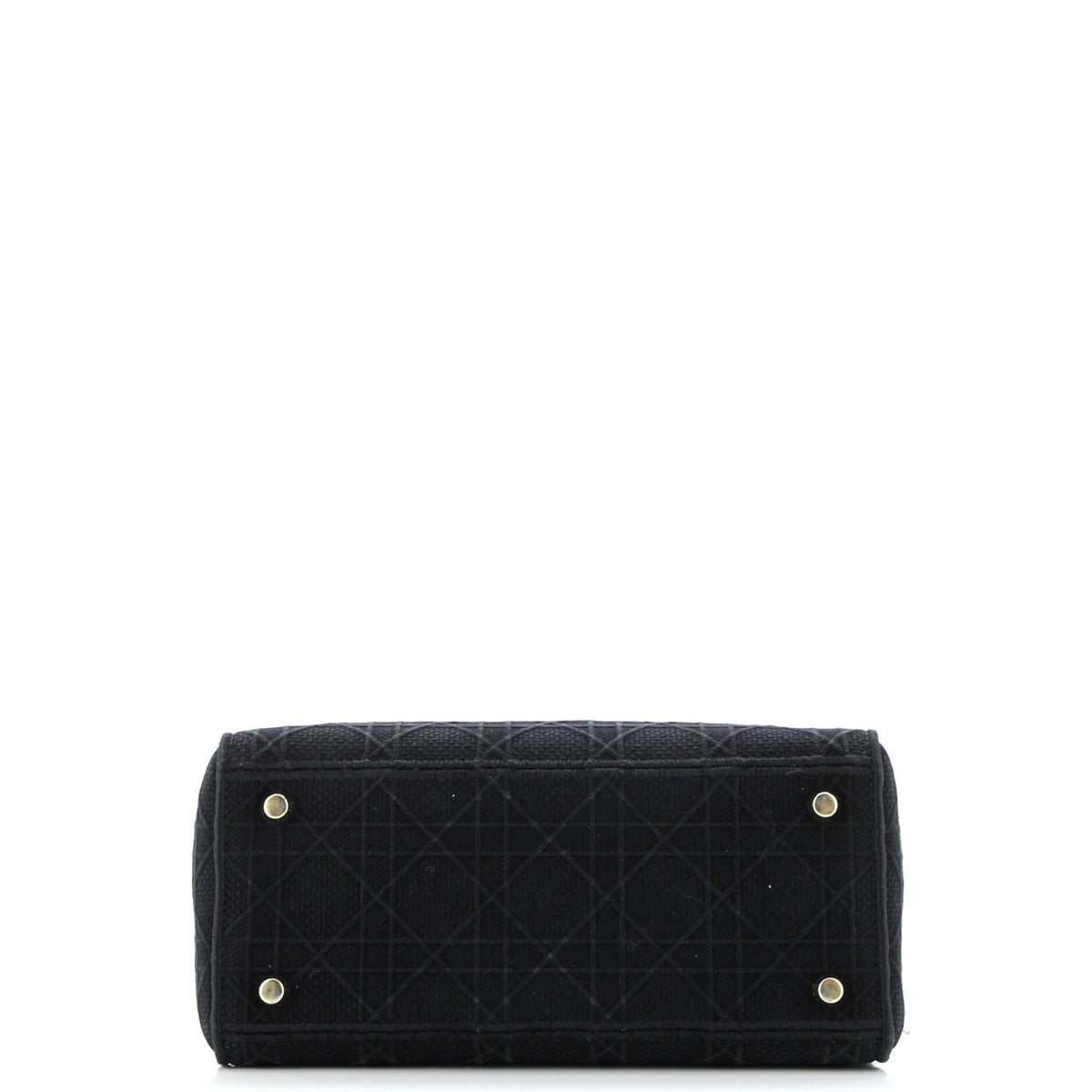 Lady D-Lite Bag Cannage Embroidered Canvas Medium