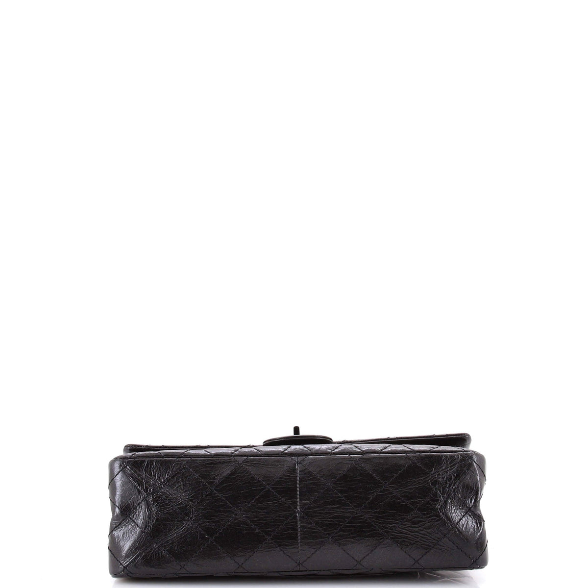 So Black Reissue 2.55 Flap Bag Quilted Glazed Calfskin 226