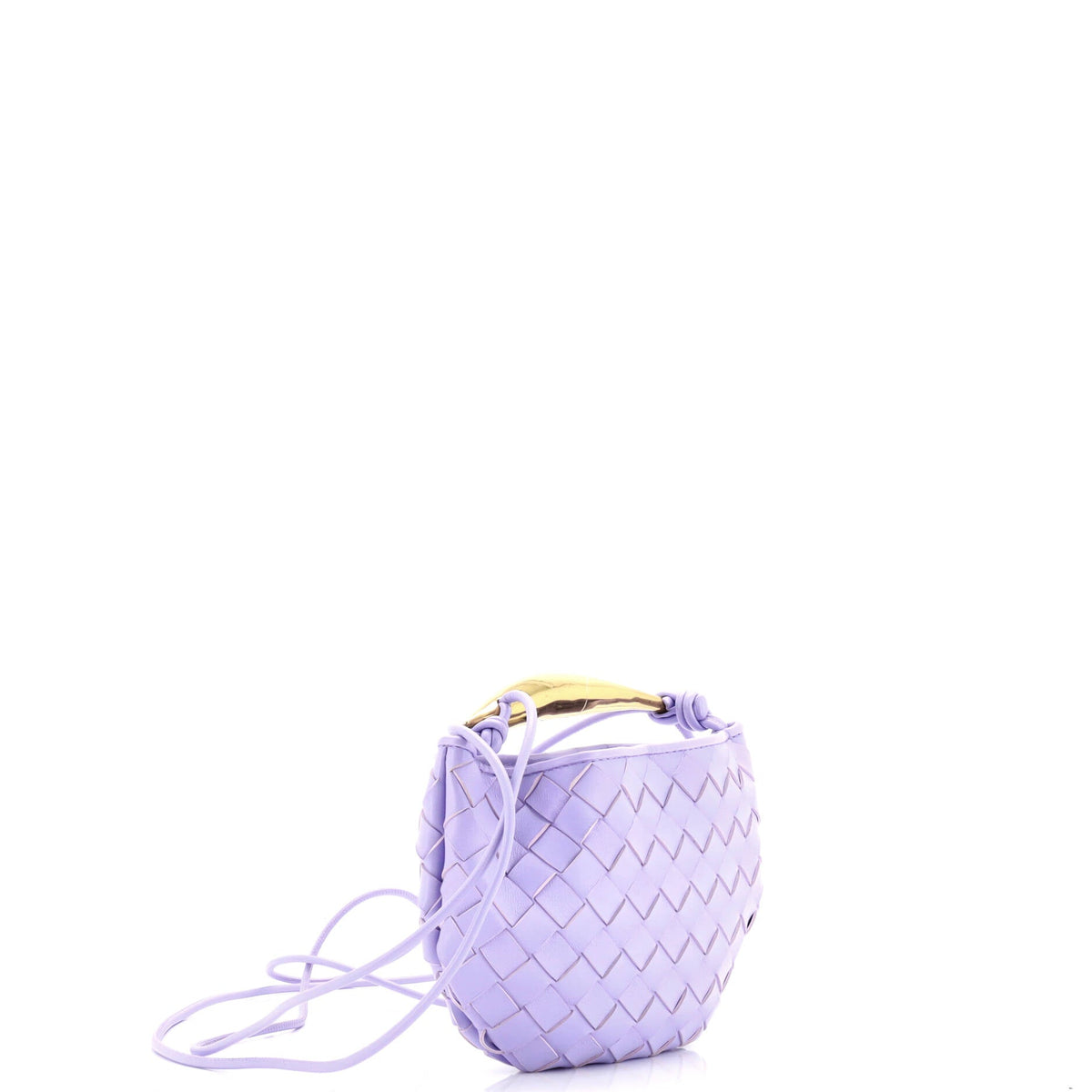 Sardine Top Handle Bag Intrecciato Nappa Mini