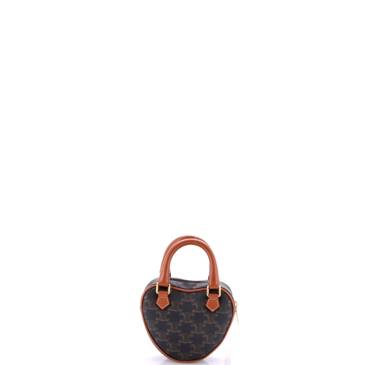 Heart Bag Triomphe Coated Canvas Medium