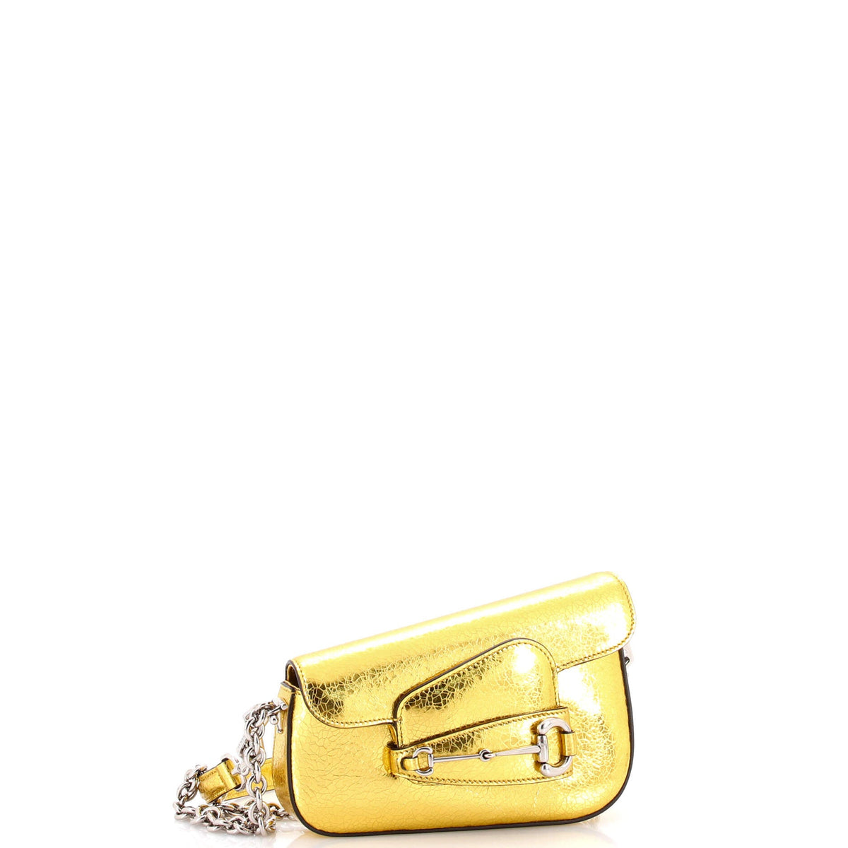 Horsebit 1955 Asymmetric Shoulder Bag Leather Mini