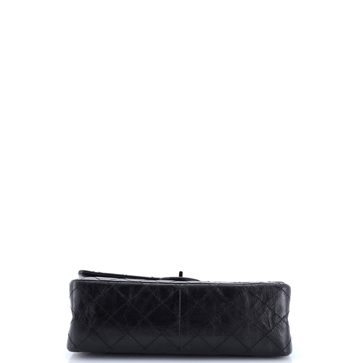 So Black Reissue 2.55 Flap Bag Quilted Glazed Calfskin 226
