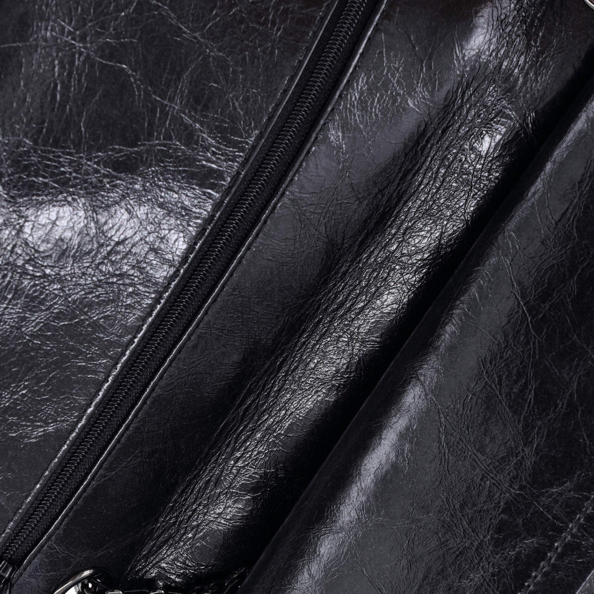 So Black Reissue 2.55 Flap Bag Quilted Glazed Calfskin 226