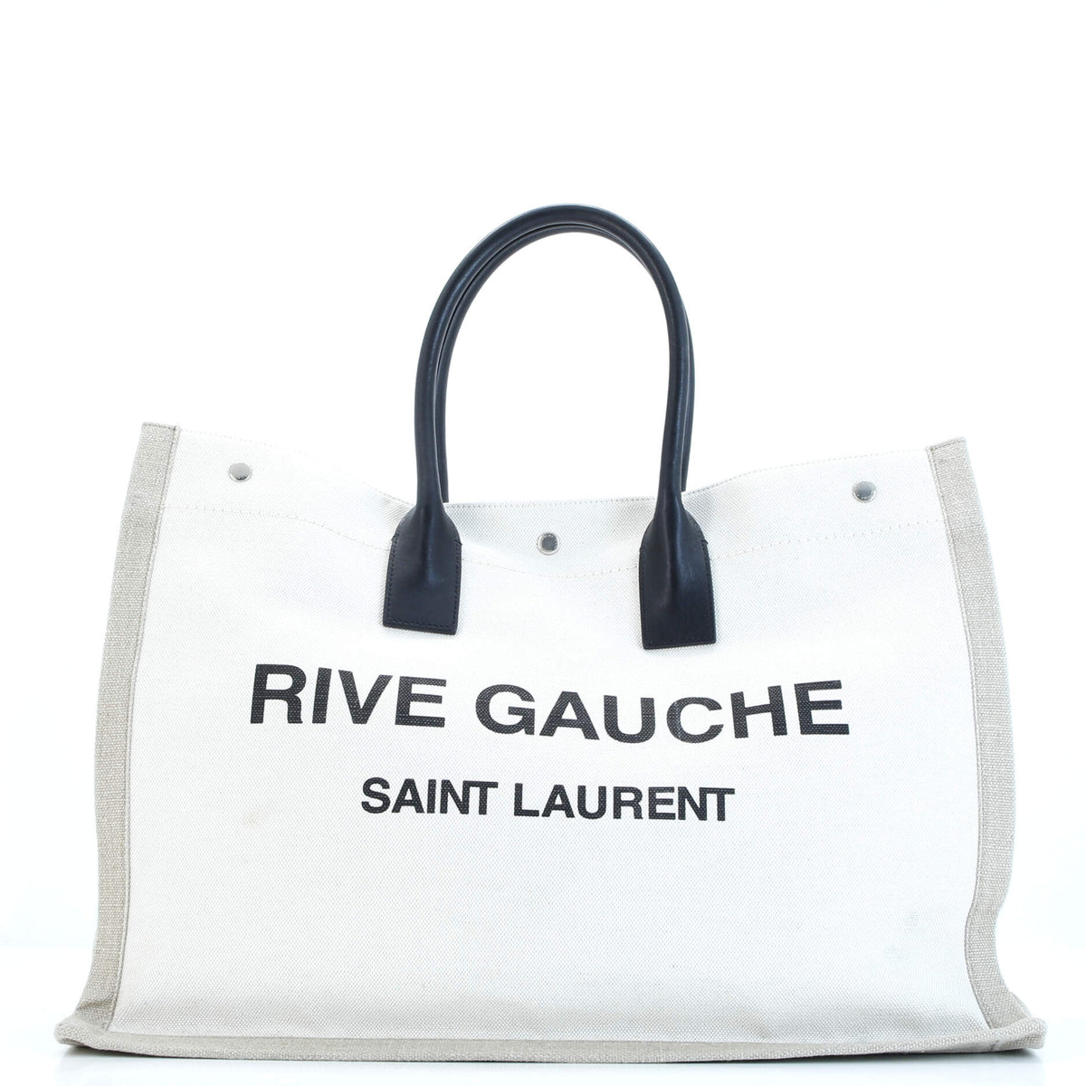 Rive Gauche Shopper Tote Canvas Large