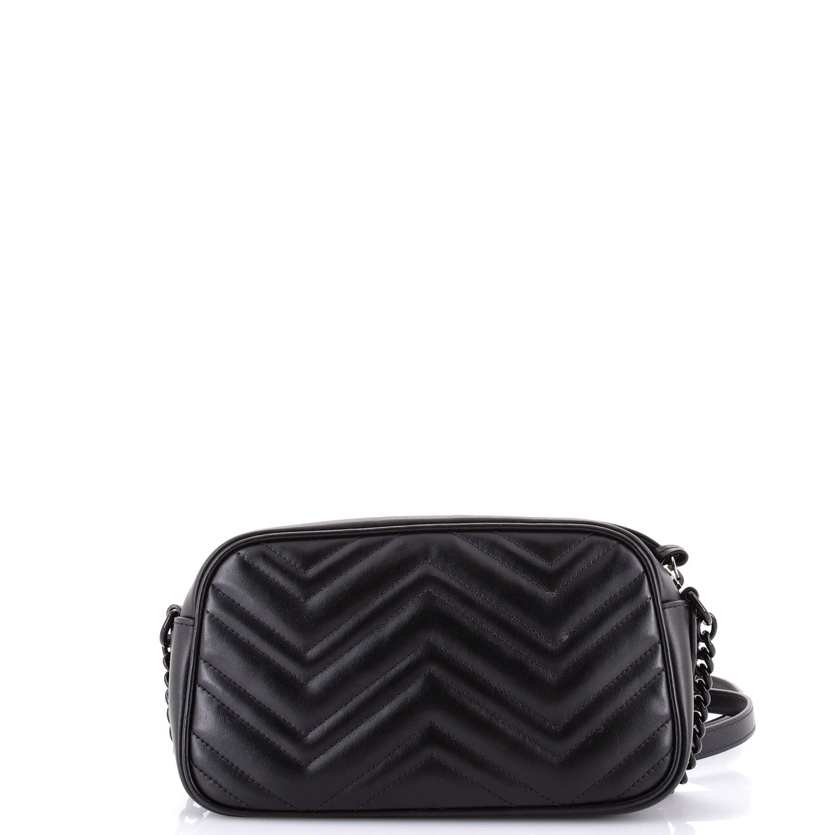 GG Marmont Monochrome Shoulder Bag Matelasse Leather Small