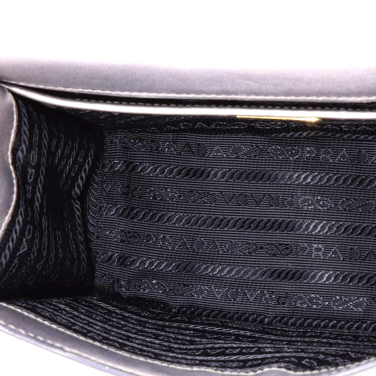 Envelope Flap Chain Shoulder bag Saffiano Leather Small