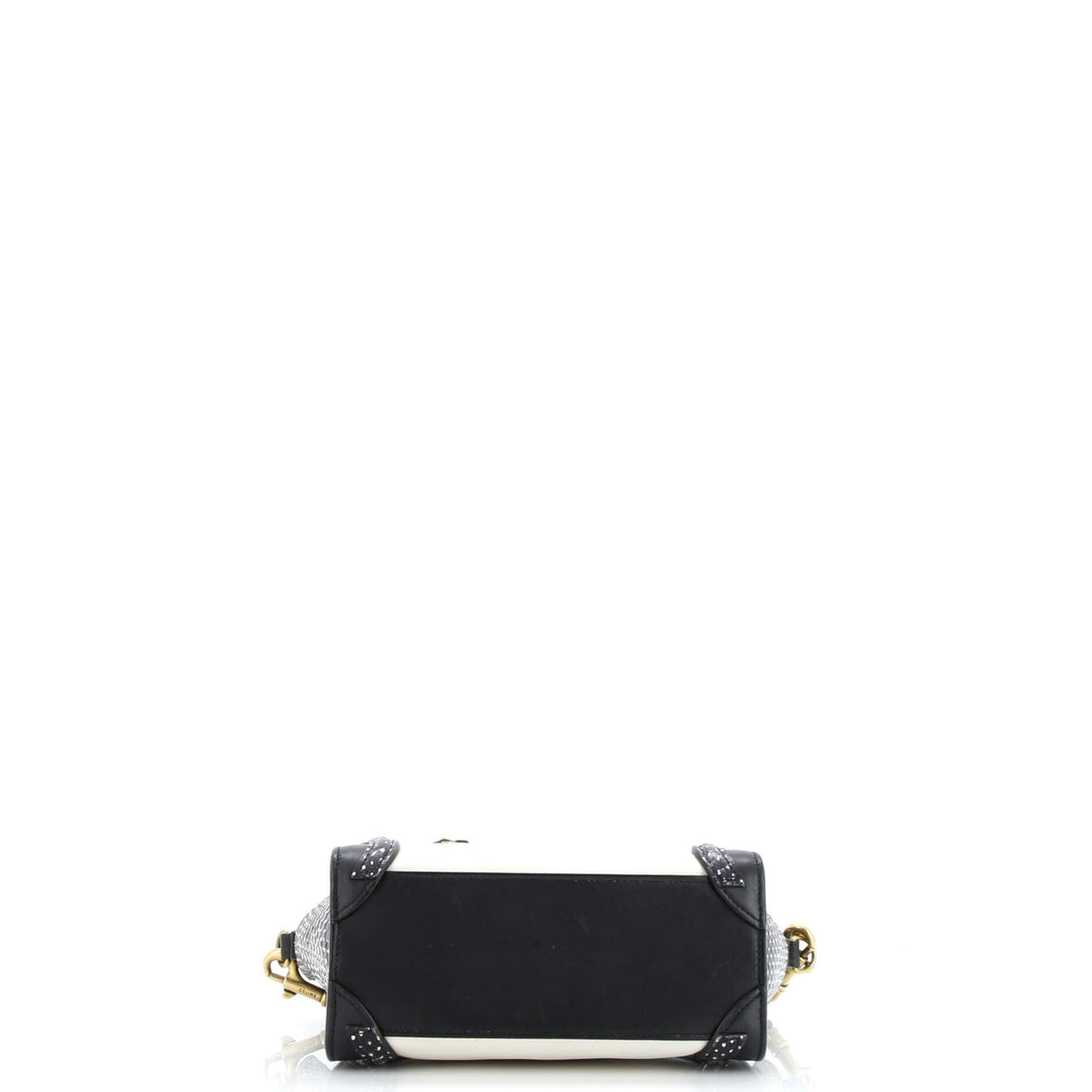 Luggage Bag Leather and Watersnake Nano