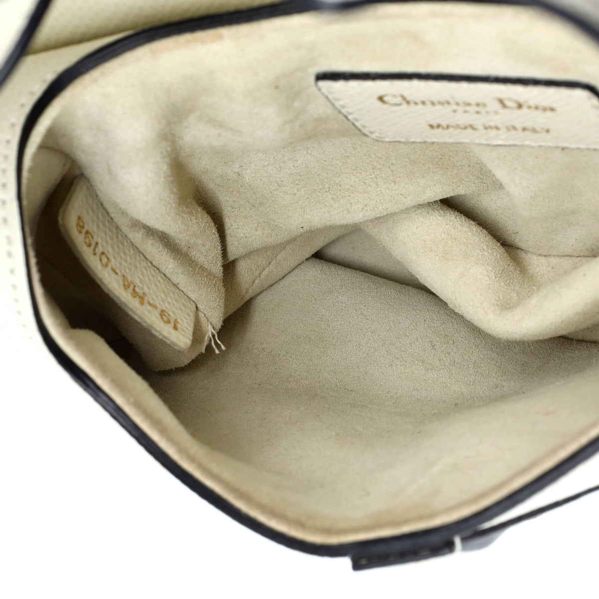 Saddle Handbag Leather Mini