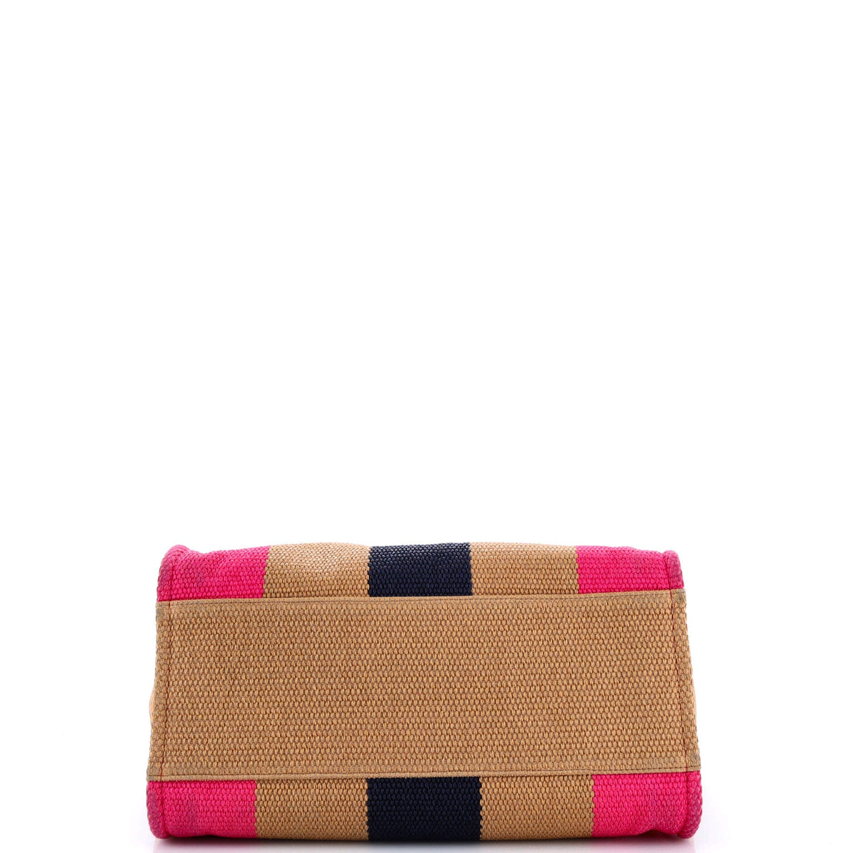 Deauville Tote Striped Viscose Canvas Medium