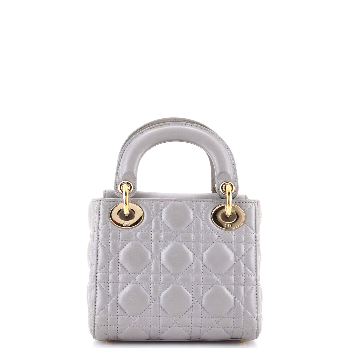 Lady Dior Chain Bag Cannage Quilt Lambskin Mini