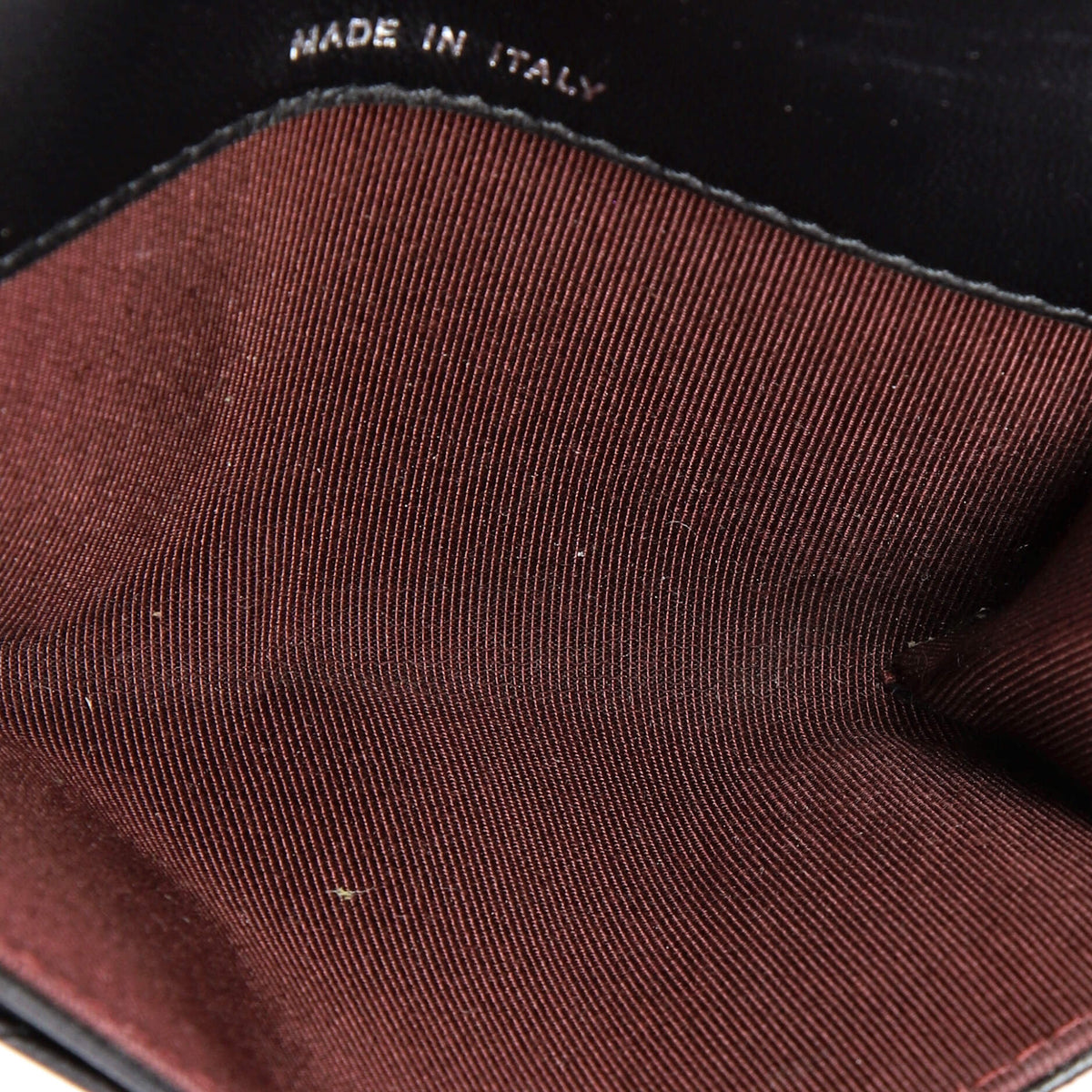 Classic Flap Card Case Quilted Lambskin