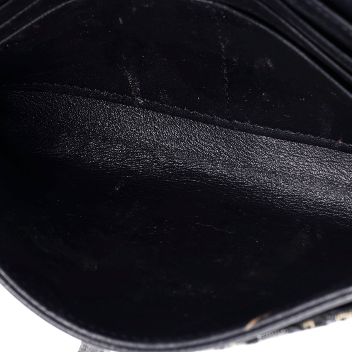 Saddle Chain Wallet Oblique Canvas