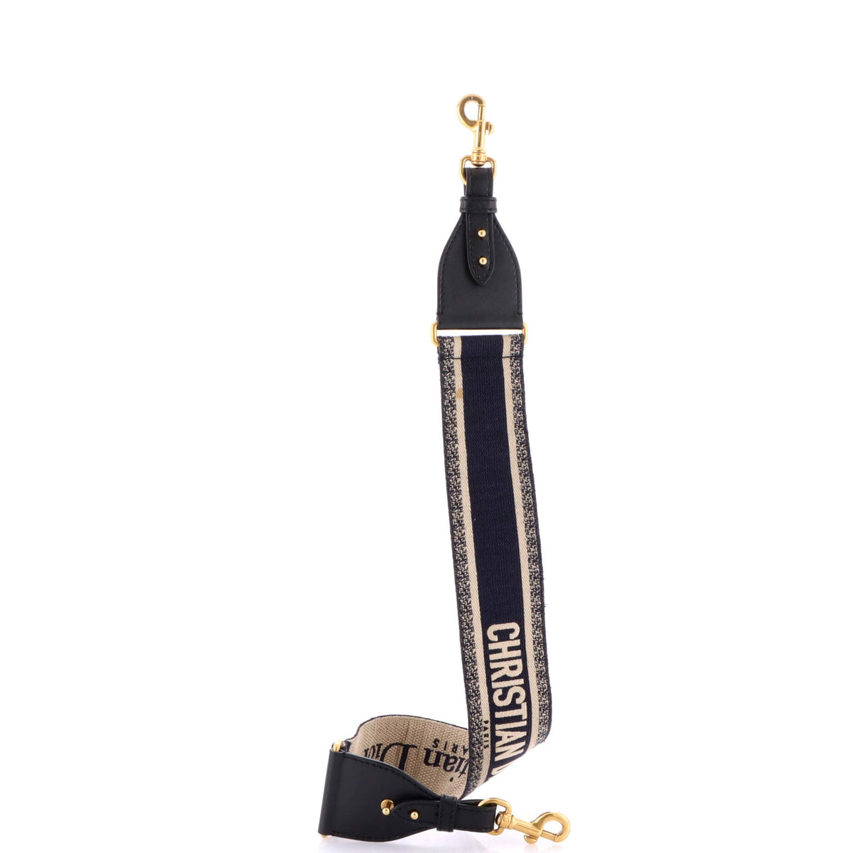 Logo Shoulder Strap Embroidered Canvas