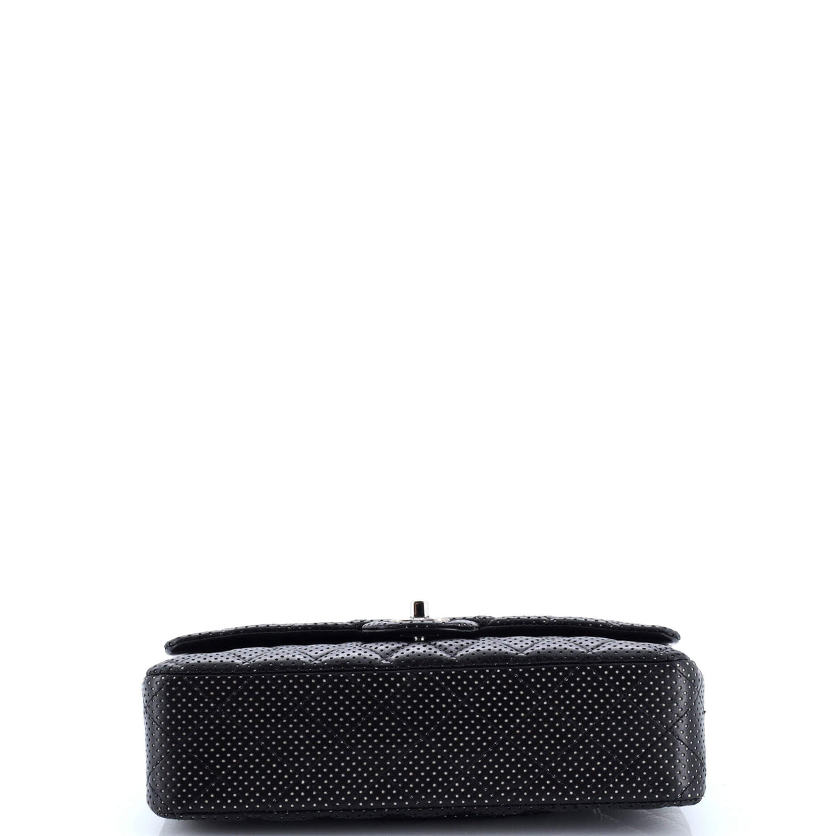 Classic Double Flap Bag Quilted Perforated Lambskin Medium