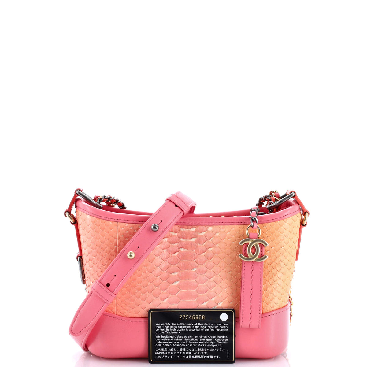 Gabrielle Hobo Python Small