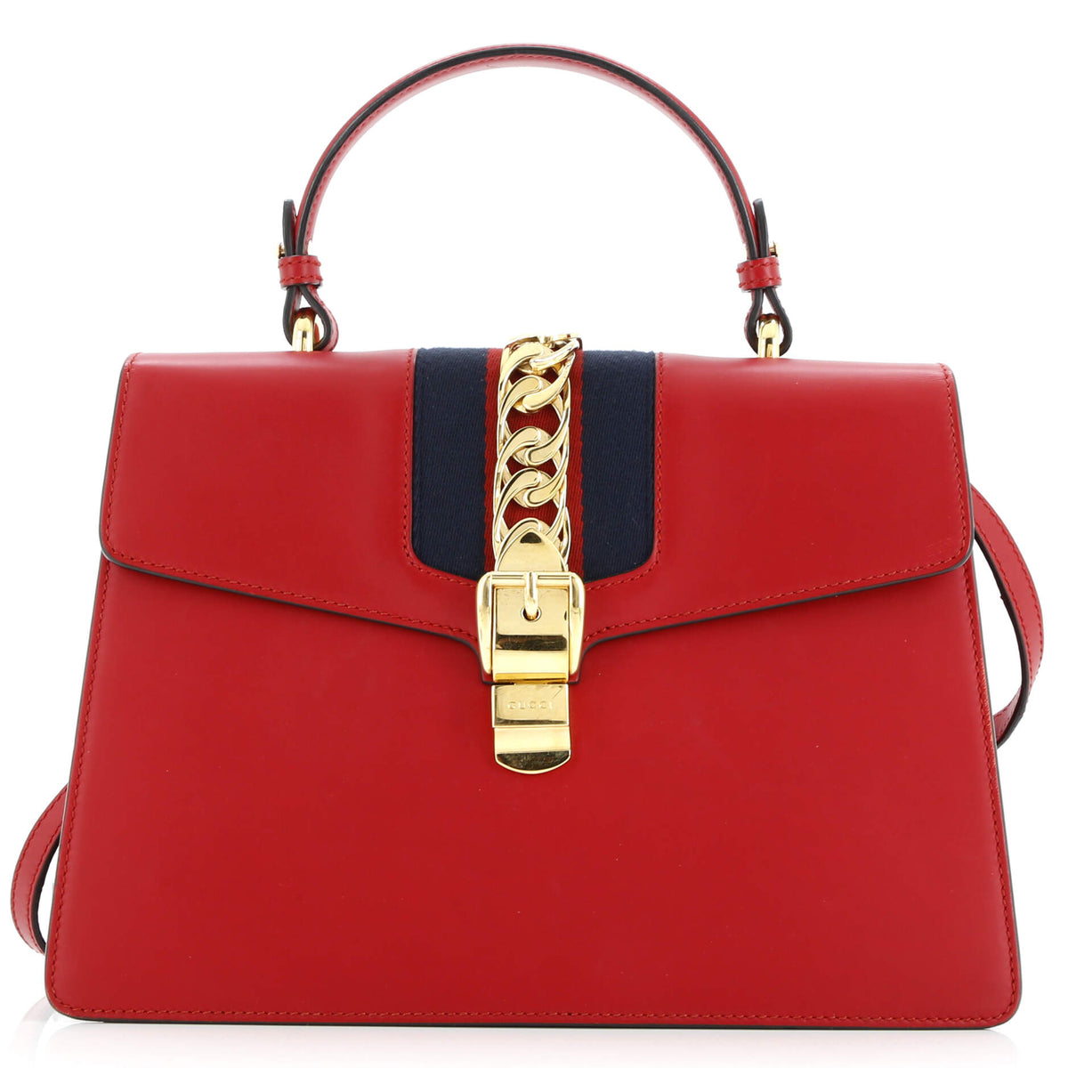 Sylvie Top Handle Bag Leather Medium