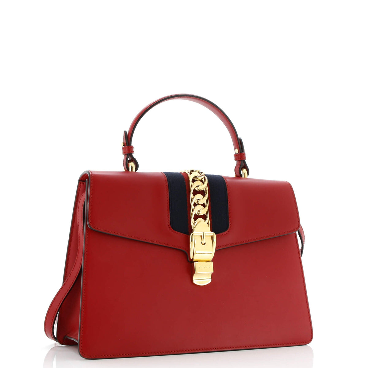 Sylvie Top Handle Bag Leather Medium