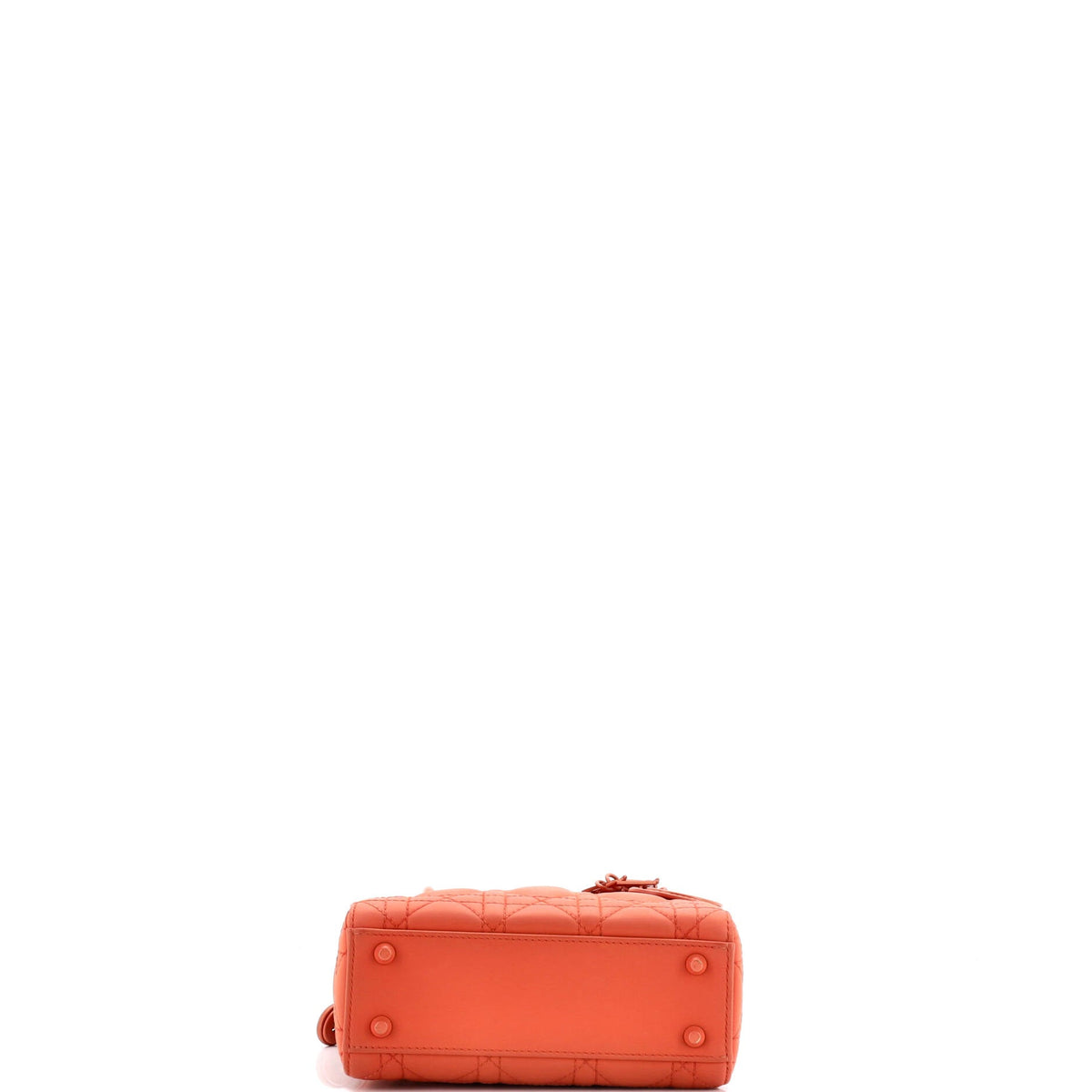 Ultra Matte Lady Dior Chain Bag Cannage Quilt Calfskin Mini