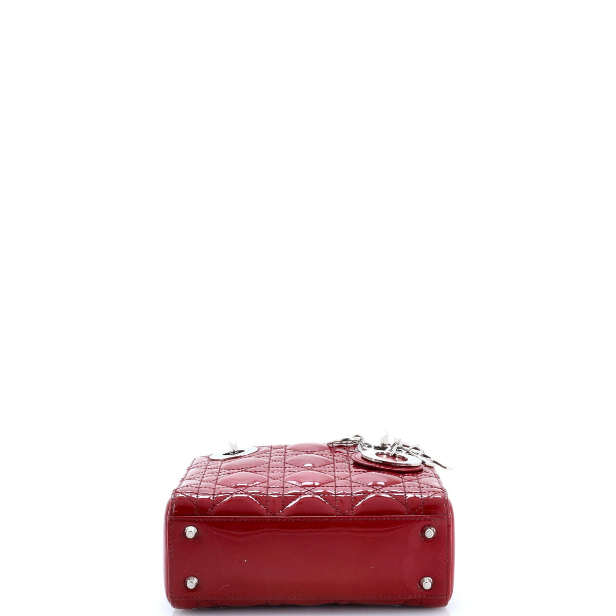 Lady Dior Bag Cannage Quilt Patent Mini