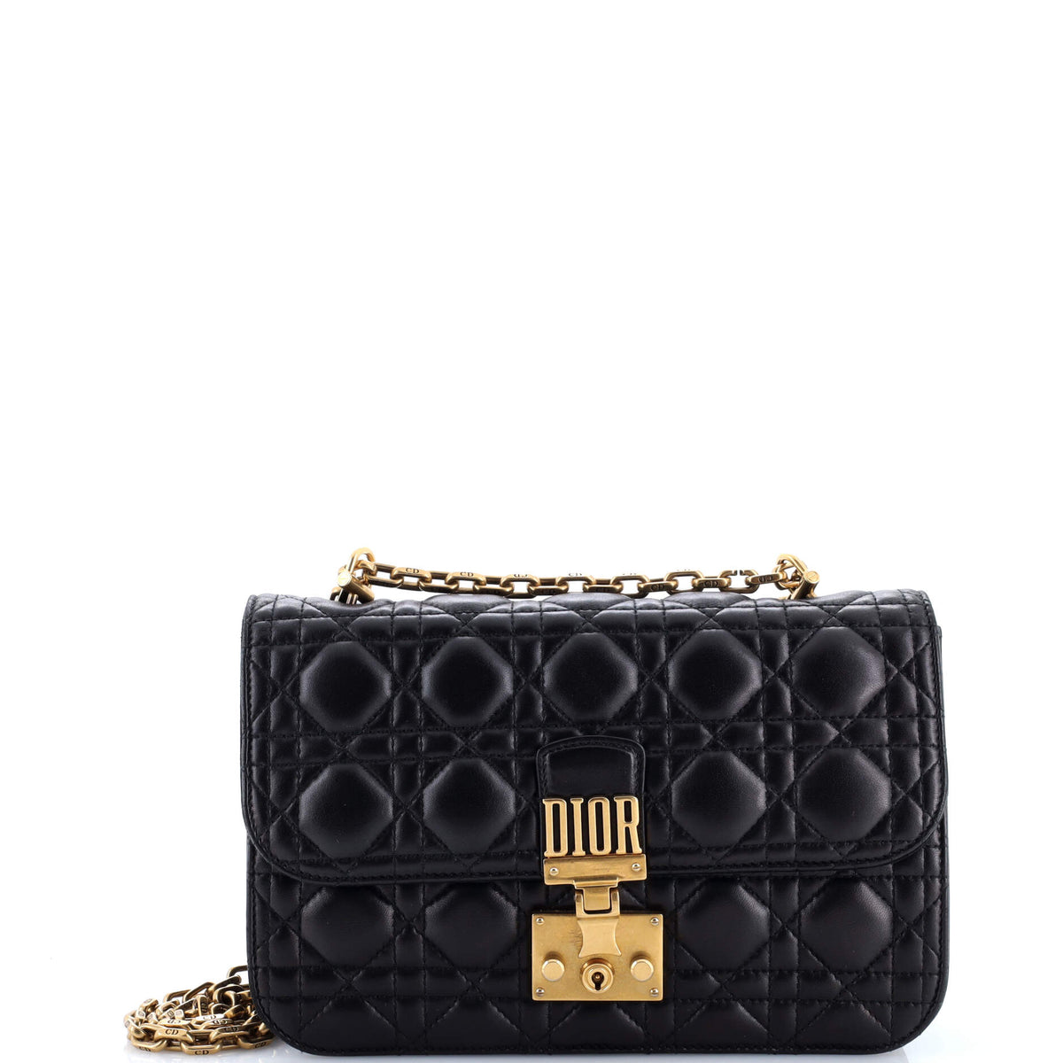 Dioraddict Flap Bag Cannage Quilt Lambskin Medium