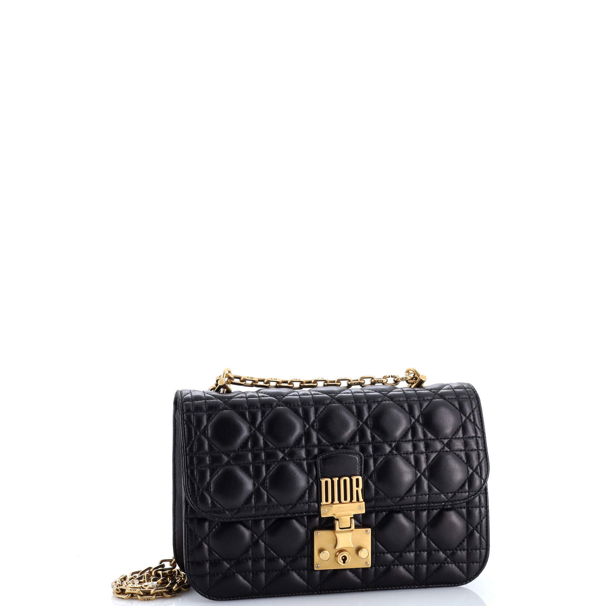 Dioraddict Flap Bag Cannage Quilt Lambskin Medium