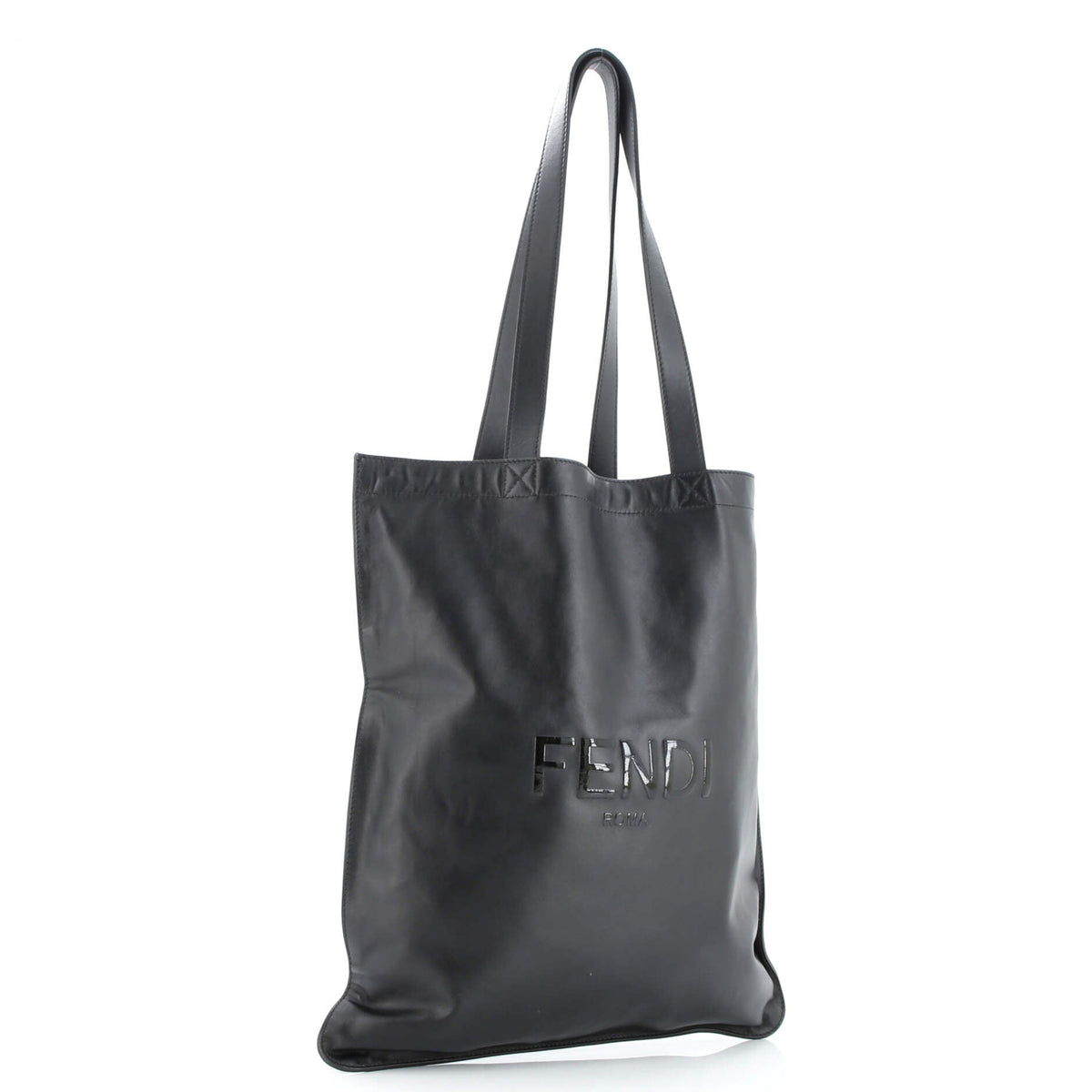 Pack Flat Shopper Tote Leather Tall