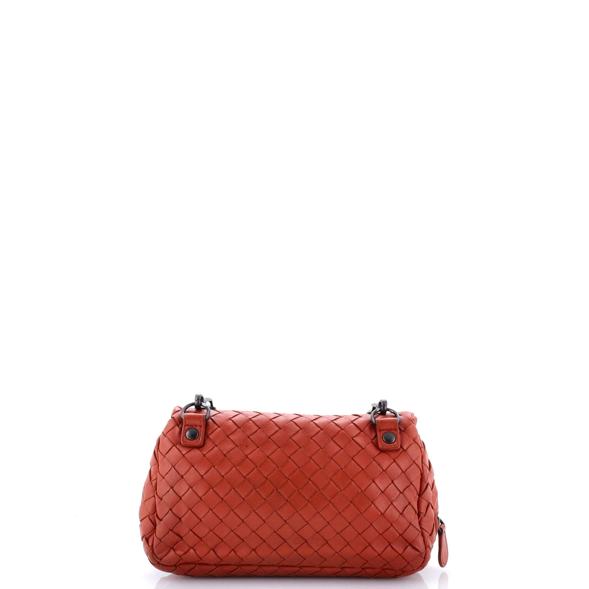 Expandable Chain Crossbody Bag Intrecciato Nappa Small