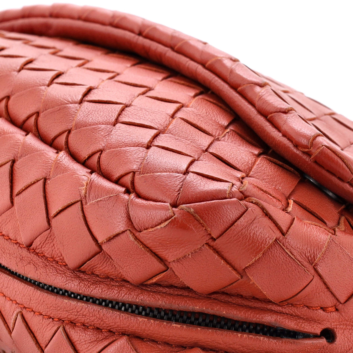 Expandable Chain Crossbody Bag Intrecciato Nappa Small